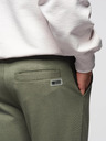 Ombre Clothing Pánske tepláky joggers - olivové V4 OM-PASK-0280 Ombre Clothing
