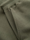 Ombre Clothing Pánske tepláky joggers - olivové V4 OM-PASK-0280 Ombre Clothing