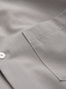 Ombre Clothing Pánska košeľa klasického regular fit strihu - sivá V1 K694 Ombre Clothing