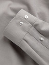 Ombre Clothing Pánska košeľa klasického regular fit strihu - sivá V1 K694 Ombre Clothing
