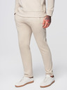 Ombre Clothing Pánska tepláková súprava mikina + nohavice regular fit - béžová V1 Z120 Ombre Clothing