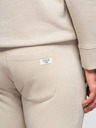Ombre Clothing Pánska tepláková súprava mikina + nohavice regular fit - béžová V1 Z120 Ombre Clothing