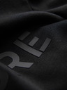 Ombre Clothing Klasická pánska mikina s nápismi - čierna V4 B1711 Ombre Clothing