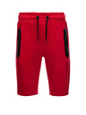 Ombre Clothing Pánske teplákové šortky - červená V2 W239 Ombre Clothing