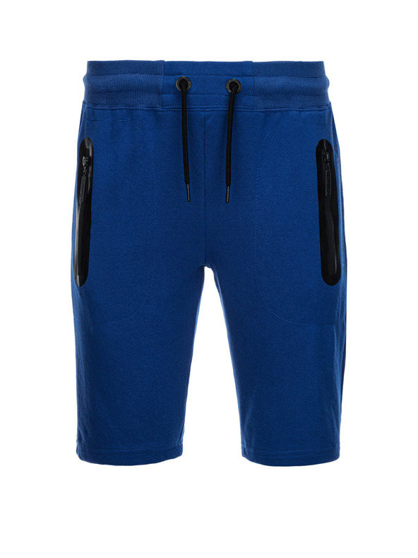 Ombre Clothing Pánske teplákové šortky - nebesky modrá V1 W239 Ombre Clothing