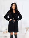 Edoti Módny dámsky kabát CLR042 - čierny EDOTI
