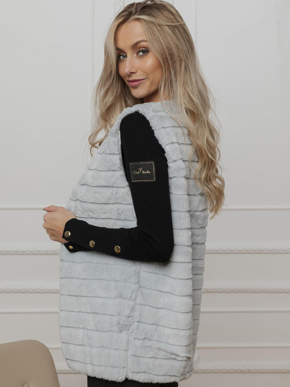 Edoti Dámska vesta VLR008 - svetlo sivá EDOTI