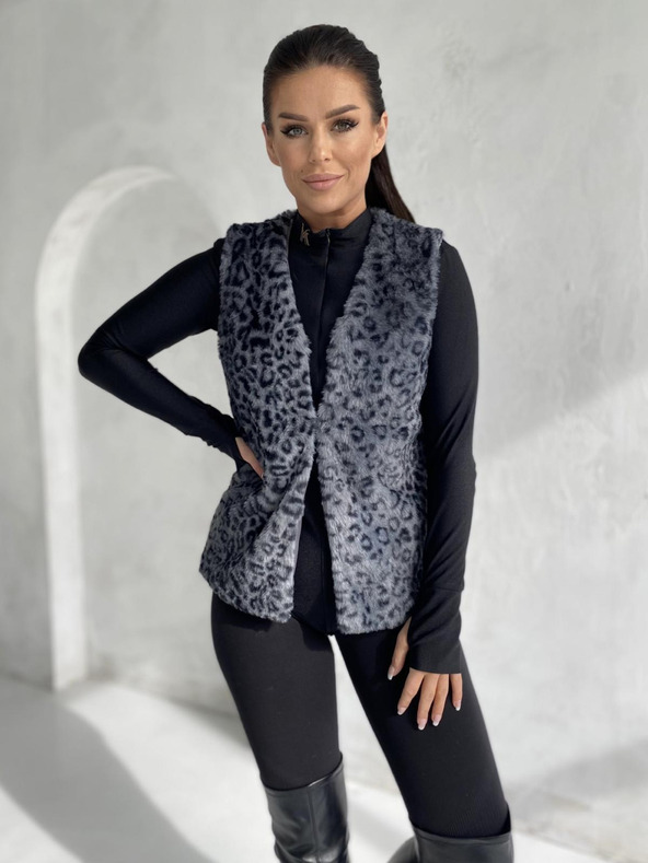 Edoti Dámska vesta VLR011 - antracitová EDOTI