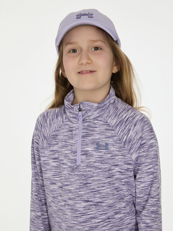 Under Armour Dievčenský set Under Armour UA 1/4 ZIP LEGGING SET-PPL