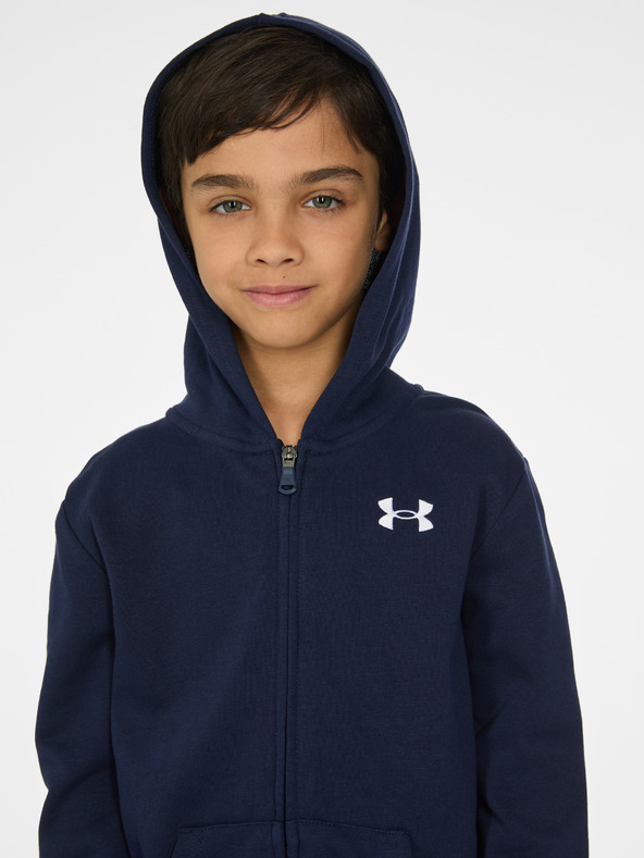 Under Armour Chlapčenský set Under Armour UA BRANDED LOGO FZ SET-BLU