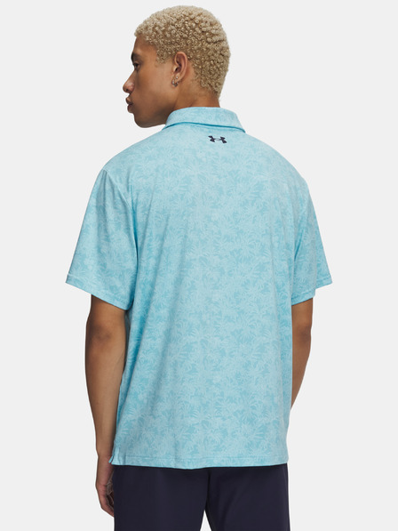 Under Armour Pánske tričko Under Armour UA Playoff 3.0 Printed Polo-BLU