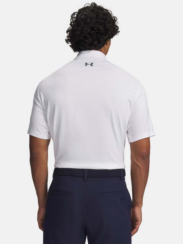 Under Armour Pánske tričko Under Armour UA Matchplay Polo-WHT