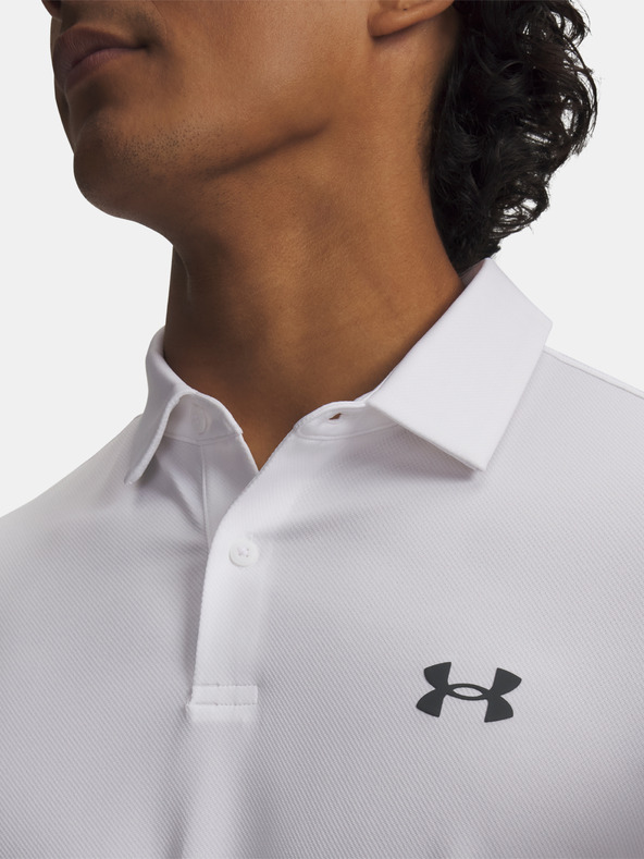 Under Armour Pánske tričko Under Armour UA Matchplay Polo-WHT