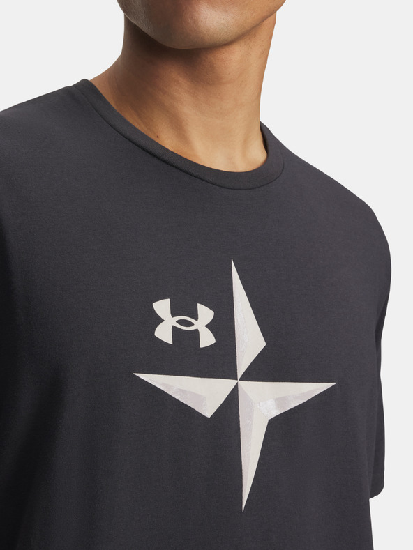 Under Armour Pánske tričko Under Armour UA EXPLOR Graphic SS-GRY