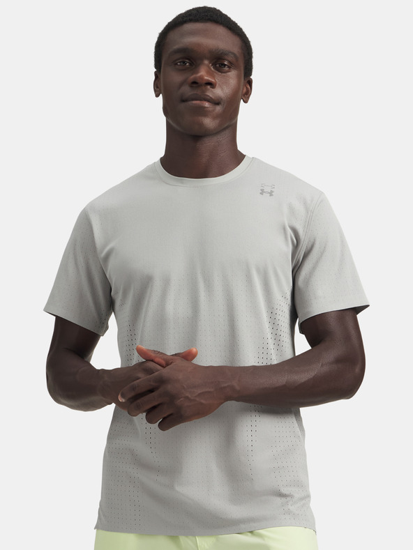 Under Armour Pánske tričko Under Armour UA Halo Vent SS-GRY