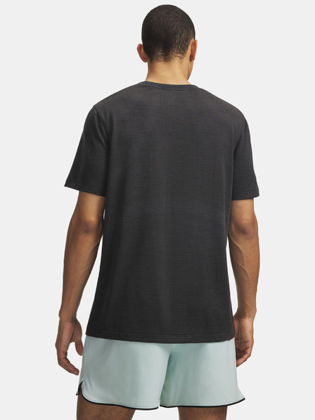 Under Armour Pánske tričko Under Armour UA Wool Run SS-BLK