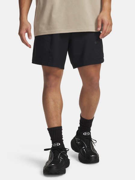Under Armour Pánske kraťasy Under Armour UA Unstoppable Woven Shorts-BLK