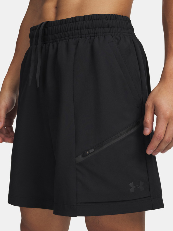 Under Armour Pánske kraťasy Under Armour UA Unstoppable Woven Shorts-BLK