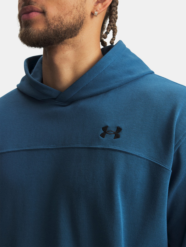 Under Armour Pánska mikina Under Armour UA Rival LW Hoodie-BLU