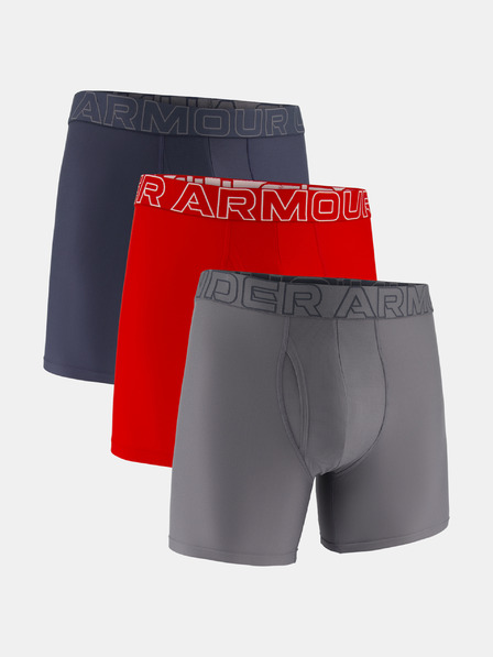 Under Armour Pánske boxerky Under Armour Ua Performance Tech - Solid 6in - 3pk