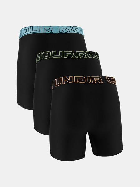 Under Armour Pánske boxerky Under Armour Ua Performance Tech - Solid 6in - 3pk