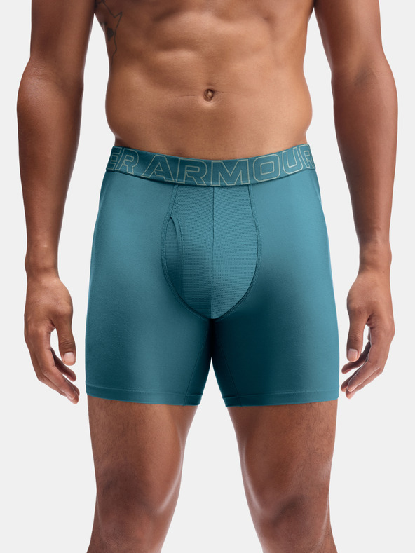 Under Armour Pánske boxerky Under Armour Ua Performance Tech - Solid 6in - 3pk