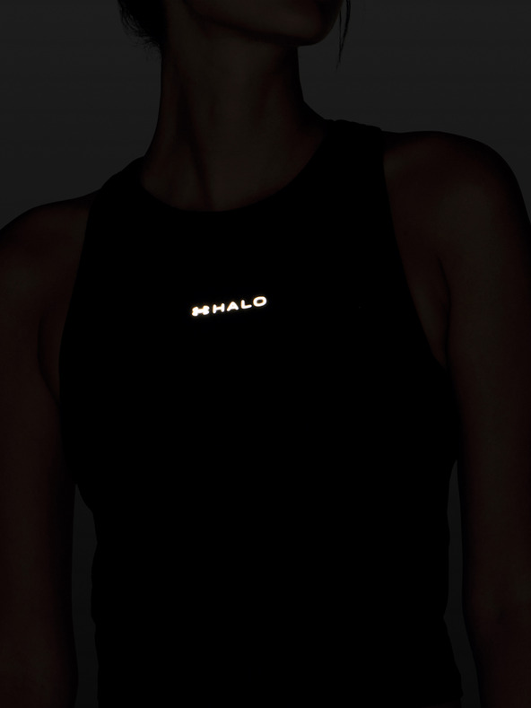 Under Armour Dámske tielko Under Armour UA Halo Jacquard Knit Tank-BLK
