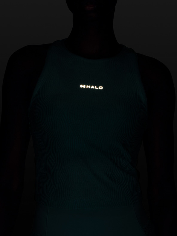 Under Armour Dámske tielko Under Armour UA Halo Jacquard Knit Tank-BLU