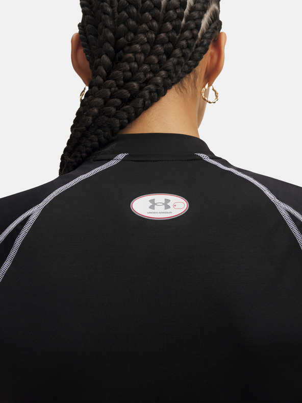 Under Armour Dámske tričko Under Armour HeatGear Elite Crop Mck SS-BLK