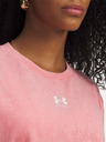 Under Armour Dámske tričko Under Armour UA Rival Boxy Tee Wash-PNK