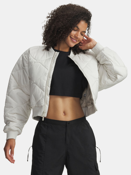 Under Armour Dámska bunda Under Armour Heritage Bomber-WHT
