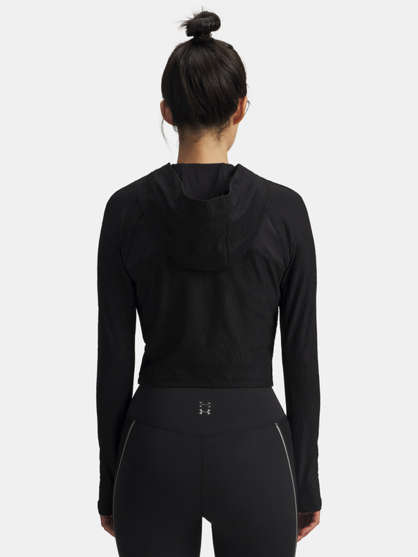 Under Armour Dámska bunda Under Armour UA Halo Jacquard Knit Jacket-BLK