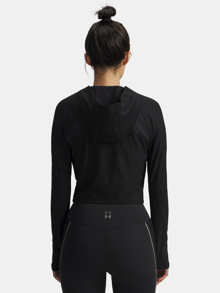 Under Armour Dámska bunda Under Armour UA Halo Jacquard Knit Jacket-BLK