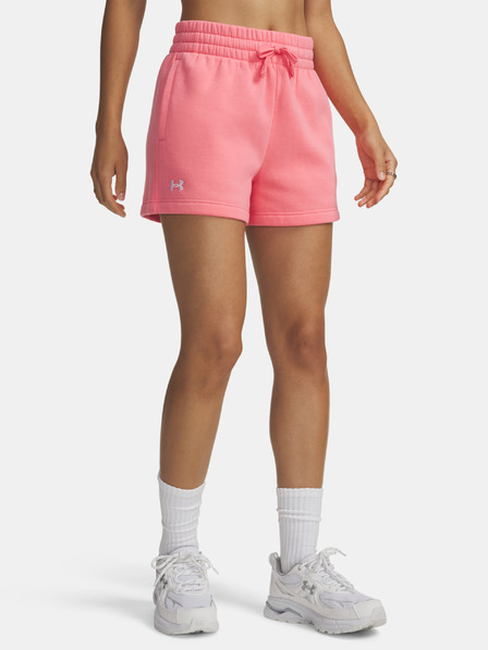 Under Armour Dámske kraťasy Under Armour Rival Fleece Short-PNK