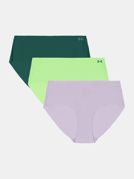 Under Armour Dámske nohavičky Under Armour Ua Pure Stretch No Show Hipster-Solid -