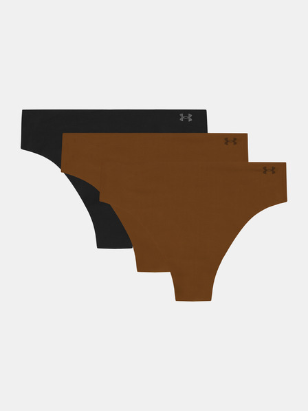 Under Armour Dámske tangá Under Armour Ua Pure Stretch No Show Thong -Solid -