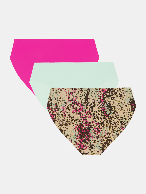 Under Armour Dámske nohavičky Under Armour Ua Pure Stretch No Show Bikini-Print -