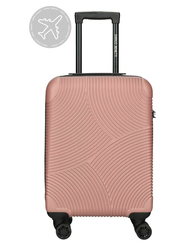 Enrico Benetti Cestovný kufor Enrico Benetti Louisville 39040-50 Oldpink