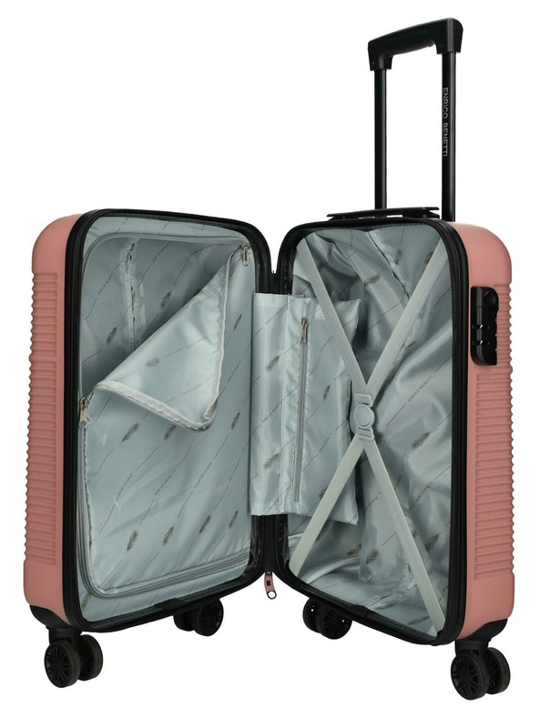 Enrico Benetti Cestovný kufor Enrico Benetti Louisville 39040-50 Oldpink