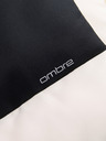 Ombre Clothing Čierno-béžová pánska prešívaná vesta Ombre Clothing