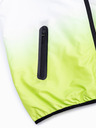 Ombre Clothing Zeleno-biela pánska bunda Ombre Clothing