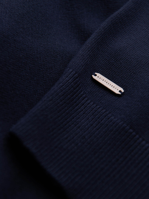 Ombre Clothing Tmavomodrá pánska polokošeľa Ombre Clothing