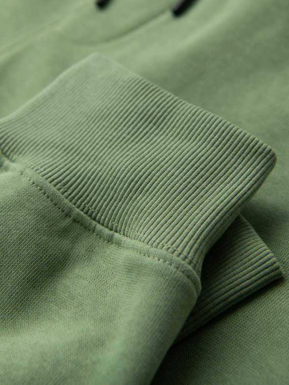 Ombre Clothing Zelené pánske tepláky Ombre Clothing