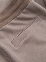 Ombre Clothing Svetlohnedé pánske tepláky Ombre Oblečenie