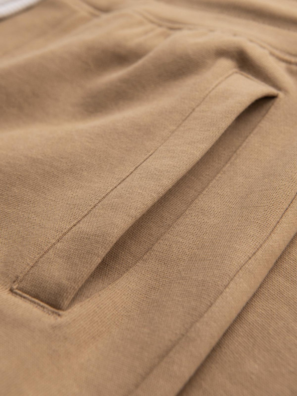 Ombre Clothing Hnedé pánske cargo nohavice Ombre Oblečenie