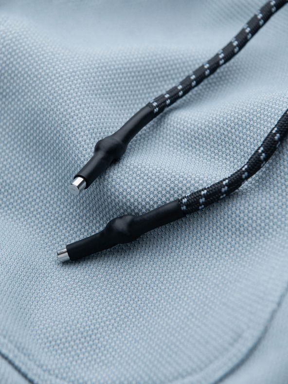 Ombre Clothing Svetlomodré pánske tepláky Ombre oblečenie