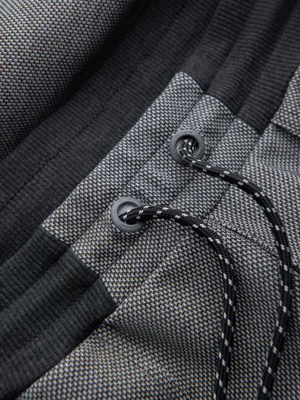 Ombre Clothing Šedé pánske tepláky Ombre Clothing