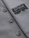 Ombre Clothing Šedá pánska obleková vesta Ombre Clothing