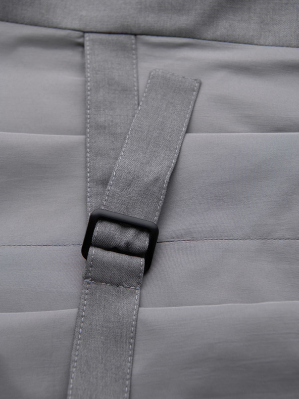 Ombre Clothing Šedá pánska obleková vesta Ombre Clothing