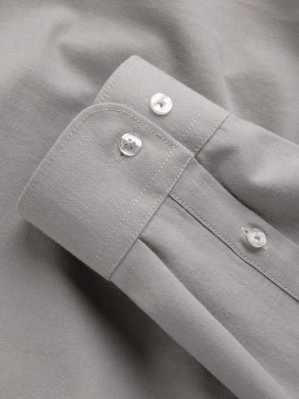 Ombre Clothing Šedá pánska košeľa Ombre Oblečenie